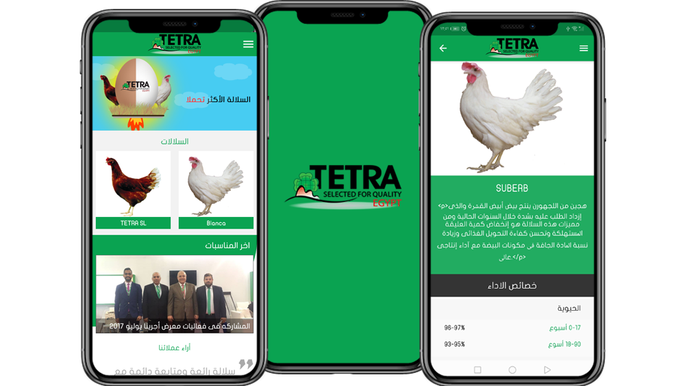 تطبيق TETRA Egypt